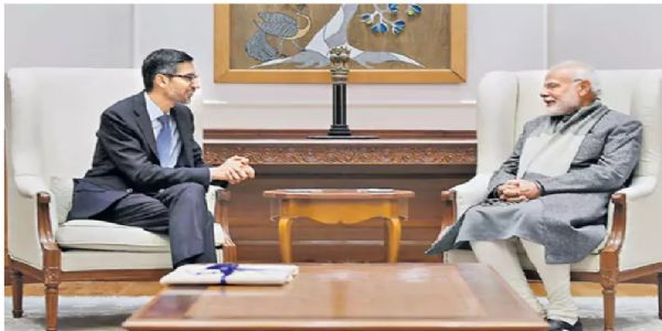 విశాఖలో గూగుల్‌ ఏఐ హబ్‌ ఓ మైలురాయి: మోదీకి సుందర్‌ పిచాయ్‌ ఫోన్‌