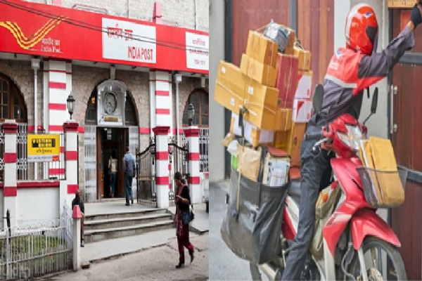 Postman on motercycle