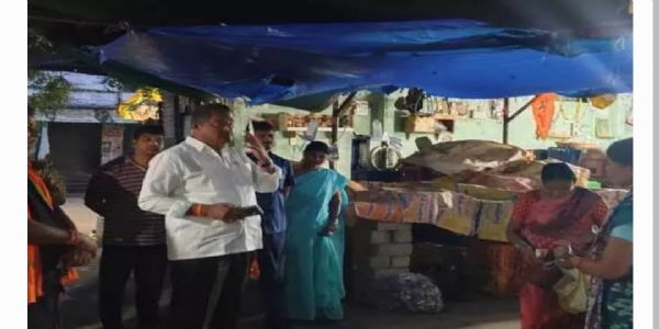 రైతు బజార్ ను పరిశీలించిన మిర్యాలగూడ ఎమ్మెల్యే