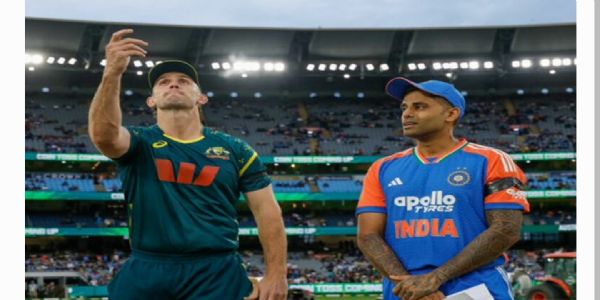 ఆసీస్తో రెండో టీ20.. ఇండియా ఫస్ట్ బ్యాటింగ్