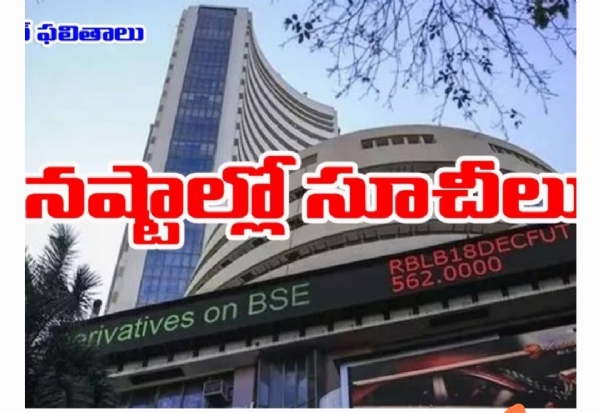 నష్టాల్లో సూచీలు నష్టాల్లో సూచీలు