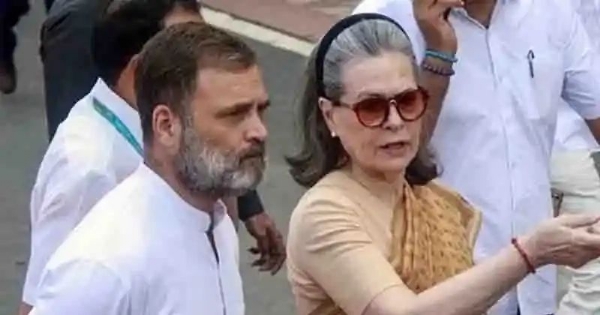 Soniya Gandhi & Rahul Gandhi