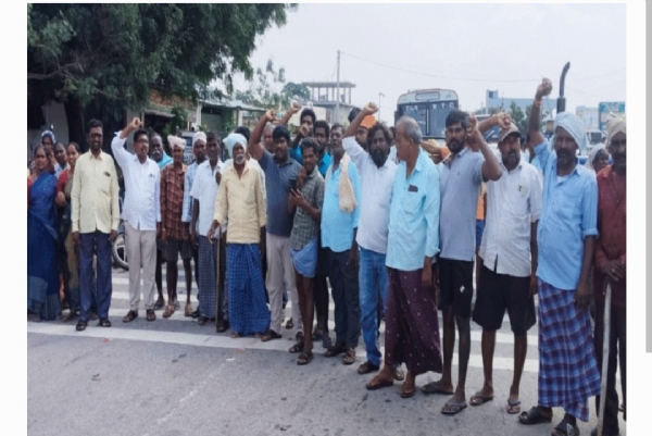 రైతుల ధర్నా రైతుల ధర్నా