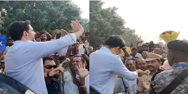 మధ్యలో అడ్డురావొద్దు.. పక్కకు వెళ్లండి.. పోలీసులపై నారా లోకేష్‌ ఫైర్.. ఎందుకంటే..