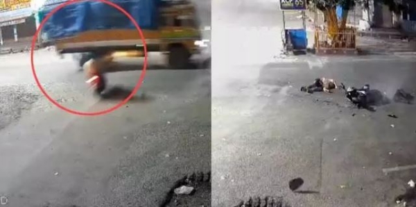 ఘోర రోడ్డు ప్రమాదం.. ఇద్దరు యువకులు స్పాట్ డెడ్ ఘోర రోడ్డు ప్రమాదం.. ఇద్దరు యువకులు స్పాట్ డెడ్