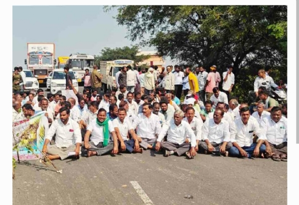 రైతుల ఆందోళన