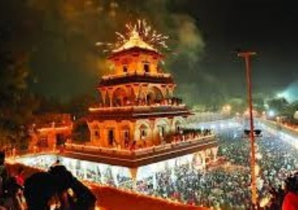 On the occasion of Dev Diwali festival, more than one lakh lamps will be lit at Santram Mandir