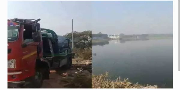 గండిపేట జలాశయంలోకి మురుగు నీరు.. ఇద్దరిపై కేసు నమోదు