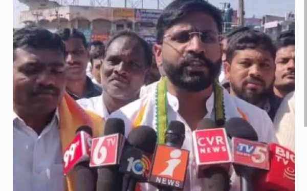 ఎమ్మెల్సీ బల్మూరు వెంకట్ ఎమ్మెల్సీ బల్మూరు వెంకట్