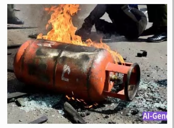 సిలిండర్ పేలుడు సిలిండర్ పేలుడు