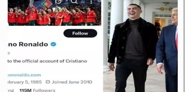 రొనాల్డోకు భారీ షాక్.. ట్రంప్ తో భేటీ అనంతరం కోటి మంది ఫాలోవర్స్ మాయం..
