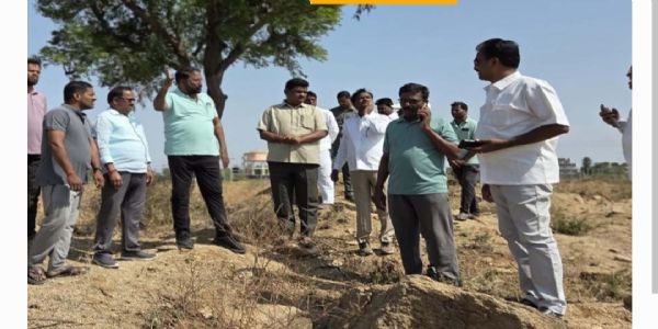 మక్తల్ పట్టణంలో నిర్మిస్తున్న 150పడకల ఆసుపత్రి భవన నిర్మాణ పనులను పరిశీలించిన ఎమ్మెల్యే డాక్టర్ వాకిటి శ్రీహరి