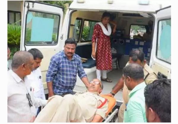 ఏఎస్ఐ కి ప్రమాదం
