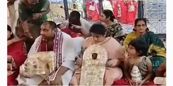 భద్రాద్రి రామయ్యకు 9 కిలోల వెండి కవచాలను బహుకరించిన భక్తుడు