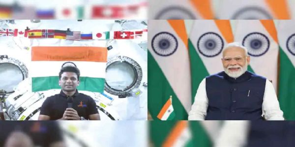 అంతరిక్షంలో ఉన్న శుభాన్షు శుక్లాతో మాట్లాడిన ప్రధాని మోడీ
