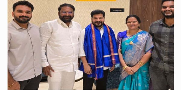 సీఎంను కలిసిన కొత్త మంత్రి వాకిటి శ్రీహరి..