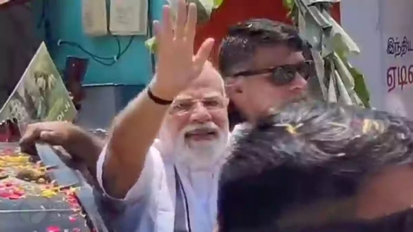 గంగైకొండ చోళపురంలోని బృహదీశ్వర ఆలయంలో ప్రధానమంత్రి పూజలు