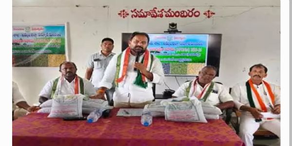 రైతుల సంక్షేమమే ధ్యేయంగా పనిచేస్తున్న కాంగ్రెస్ ప్రభుత్వం.. వైరా ఎమ్మెల్యే మాలోతు రామదాసు