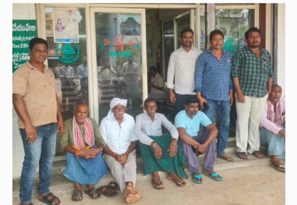 రైతుల ఆందోళన