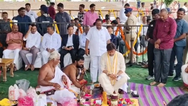 అమరావతిలో బసవతారకం క్యాన్సర్ హాస్పిటల్‌కు శంకుస్థాపన