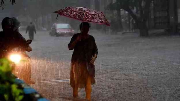 भारी बारिश