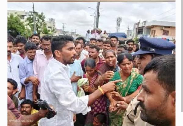రైతుల ఆందోళన