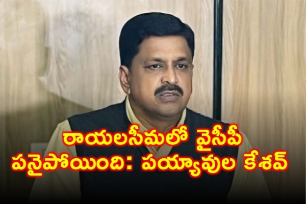 రాయలసీమలో వైసీపీ పనైపోయింది: పయ్యావుల కేశవ్