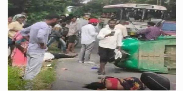మహబూబ్నగర్ జిల్లాలో ఘోర రోడ్డు ప్రమాదం.. ఇద్దరు మృతి.