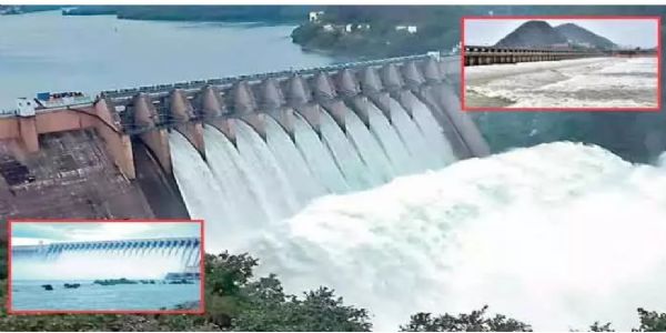 మరోసారి కృష్ణమ్మ ఉగ్రరూపం.. అన్ని డ్యామ్‌‌ల గేట్లు ఎత్తివేత