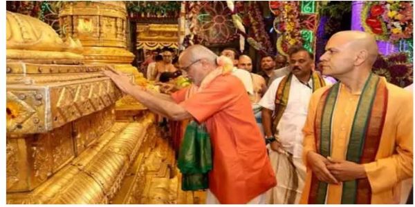 తిరుమలలో ఉపరాష్ట్రపతి సీపీ రాధాకృష్ణన్