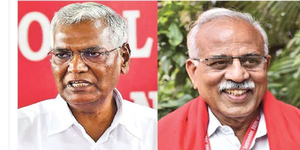 సీపీఐ జాతీయ ప్రధాన కార్యదర్శిగా మళ్లీ డి.రాజా