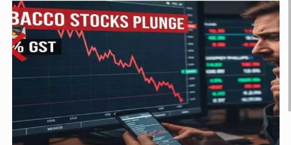 పొగాకు ఉత్పత్తులపై 40 శాతం జీఎస్టీ ప్రకటనతో భారీగా పతనమైన ఈ కంపెనీల షేర్లు