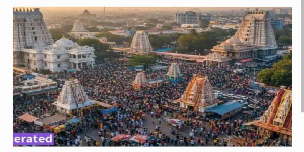 నూతన సంవత్సరం వేళ ఆలయాలలో భక్తుల రద్దీ