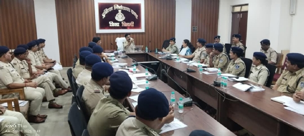Seoni: Monthly crime review meeting of Seoni Police concluded