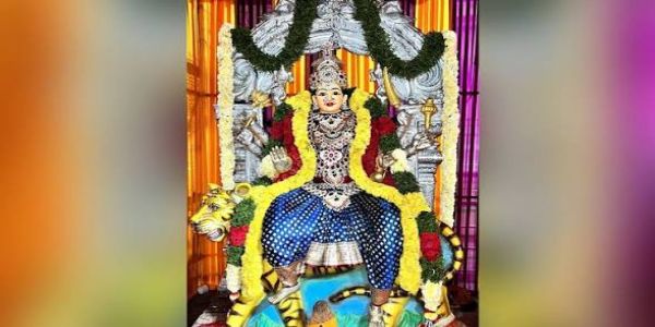 బాసర జ్ఞాన సరస్వతీ క్షేత్రంలో కాళరాత్రి అలంకారంలో అమ్మవారి దర్శనం