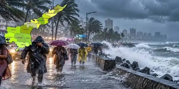 'ఆర్నబ్' తుఫాను బీభత్సం: ఏపీలో నేలకొరిగిన చెట్లు, నీటమునిగిన రహదారులు.. ఇళ్లలోనే ఉండాలని వాతావరణ శాఖ హెచ్చరిక
