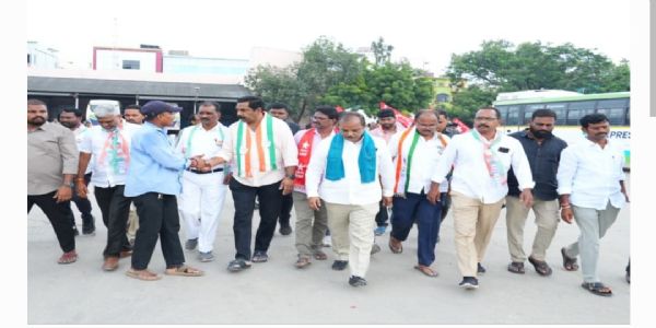 ఆర్టీసీ కార్మికుల ఉద్యోగ భద్రత, సంక్షేమానికి ప్రభుత్వం అండ.. వర్ధన్నపేట ఎమ్మెల్యే