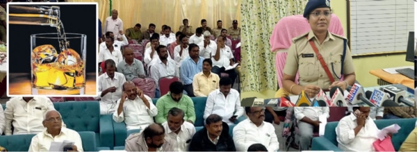 మార్కాపురంలో కొనసాగుతున్న  21 మద్యం దుకాణాల లాటరీ ప్రక్రియ