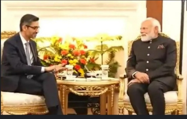 sundar pichai modi meet sundar pichai modi meet