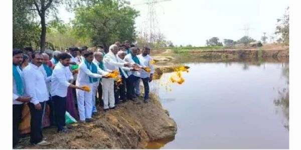 గోదావరి జలాల కోసం ఎదురుచూస్తున్న రైతుల కల నెరవేరింది.. ఎమ్మెల్యే కడియం శ్రీహరి