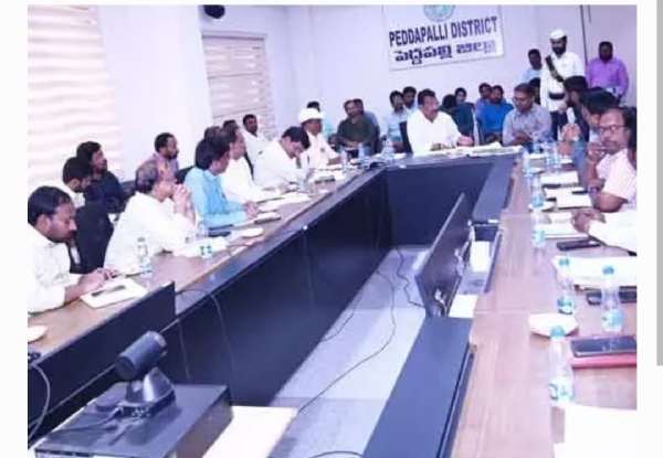 Peddapalli collector Peddapalli collector