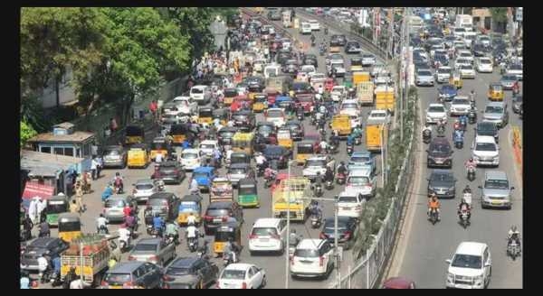 Traffic hyderabad