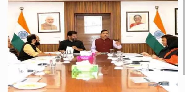 కేంద్ర మంత్రి ప్రహ్లాద్ జోషీతో సీఎం రేవంత్ భేటీ.. ధాన్యం సేకరణపై కీలక రిక్వెస్ట్!