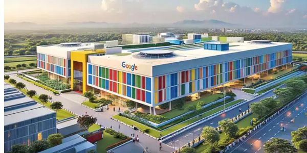 గూగుల్ ఏ ఐ డేటా సెంటర్ కు శంకుస్థాపన