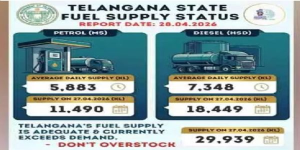 పెట్రోల్, డీజీల్ నిల్వలు సమృద్ధిగా ఉన్నాయి : స్టీఫెన్ రవీంద్ర