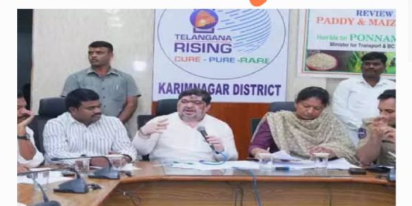 వారం రోజుల్లో ధాన్యం కొనుగోలు పూర్తి చేయాలి.. మంత్రి పొన్నం ప్రభాకర్