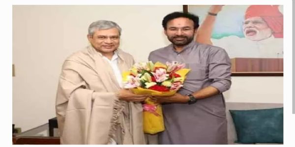 రైల్వే శాఖ మంత్రి అశ్విని వైష్ణవ్తో కిషన్ రెడ్డి భేటీ.. ఎంఎంటీఎస్పై కీలక హామీ