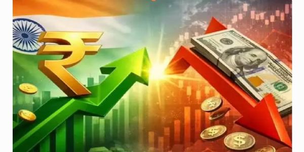డాలర్తో పోలిస్తే పుంజుకున్న రూపాయి విలువ