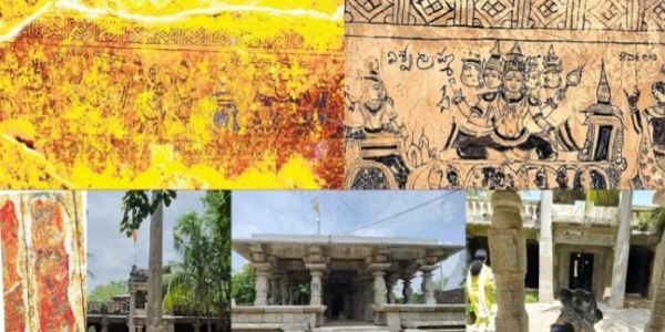 సనాతన సంస్కృతికి సజీవ సాక్ష్యం: తెలంగాణ సోమేశ్వర ఆలయంలో బయటపడిన 16వ శతాబ్దపు అద్భుత గోడ చిత్రాలు