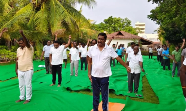 యోగాతోనే సంపూర్ణ ఆరోగ్యం.. బనగానపల్లెలో మంత్రి బీసీ జనార్దన్ రెడ్డి!